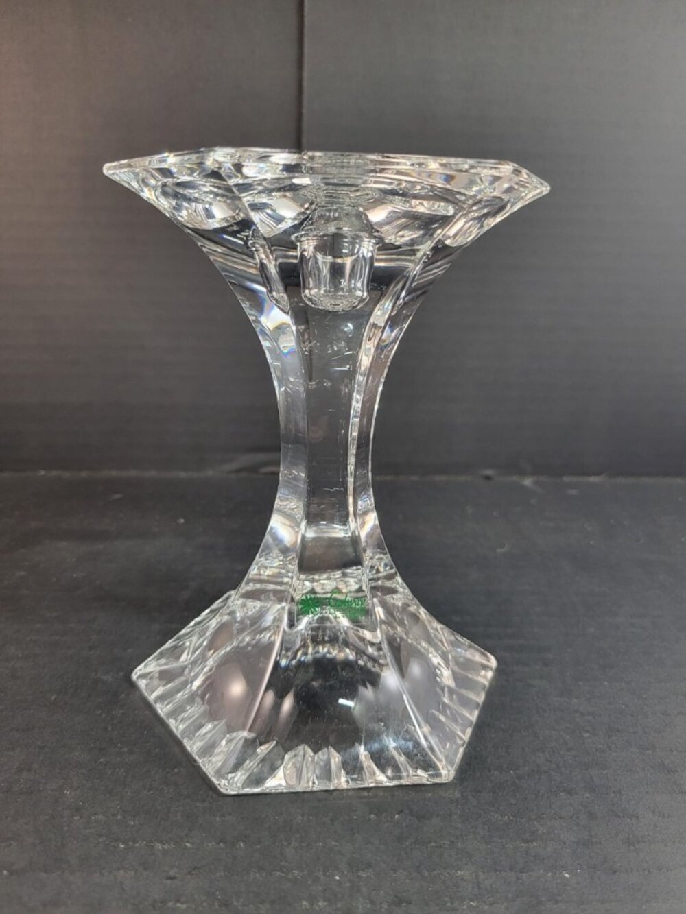 Galway Irish Crystal 6’ pillar Candlestick